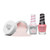 Gelish "Highly Selective" Trio, Light Pink Metallic - Includes gel polish, lacquer, and dip
