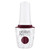 Gelish "Tartan The Interruption" Duo, Deep Scarlet Creme- Includes Gel Polish And Lacquer