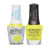 Gelish "All Sands On Deck" Duo, Yellow Pearl- Includes Gel Polish and Lacquer