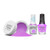 Gelish "Tail Me About It" Trio, Light Lavender Shimmer- Includes Gel Polish, Lacquer and Dip