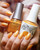 Gelish Xpress Dip "Golden Hour Glow" Golden Yellow Pearl,  Dipping Powder - 43g | 1.5 oz - Change of Pace Collection