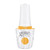 Gelish Soak-Off Gel Polish "Golden Hour Glow", Golden Yellow Pearl, 15 mL | .5 fl oz - Change of Pace Collection
