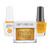 Gelish "Golden Hour Glow" Trio, Golden Yellow Pearl - Includes Gel Polish, Lacquer and Dip
