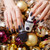 Gelish Xpress Dip "A Hundred Present Yes", Purple Charcoal Creme, 43g | 1.5 oz. - On My Wish List Collection