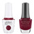 Gelish "Reddy To Jingle" Duo, Red Rose Pearl - Includes Gel Polish and Lacquer