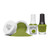 Gelish "Freshly Cut" Trio - Includes Gel Polish, Lacquer and Dip- Clover Green Creme