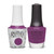 Gelish "Very Berry Clean" Duo - Includes Gel Polish and Lacquer - Purple Grape Creme