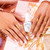 Gelish "You Sweater Believe It" Duo - Includes Gel Polish and Lacquer - Soft Silver Metallic