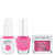 Gelish "Don't Be A Tease" Trio- Includes Gel Polish, Lacquer and Dip- Bubblegum Pink Creme