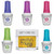 Gelish Summer Collection "Let's Roll" Xpress Dip n Brush "Do The Tangle", 6 pc Bundle