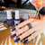 Gelish "Night After Night" Trio- Includes Gel Polish, Lacquer and Dip- Indigo Creme