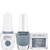 Gelish "Blue Moon Bloom" Trio- Includes Gel Polish, Lacquer and Dip - Steel Blue Pearl
