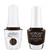 Gelish "Dark Empress" Duo- Includes Gel Polish and Lacquer - Dark Cocoa Creme