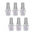 Gelish No Cleanse Soak-Off Gel Top Coat, 15 mL | .5 fl. oz. - Case Pack of 6