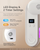 MelodySusie P-Plus20F Innovative UV Protection Rechargeable UV/LED Nail Lamp - Pink