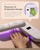 MelodySusie P-Plus20F Innovative UV Protection Rechargeable UV/LED Nail Lamp - Purple