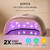 MelodySusie New Upgraded P-PLUS30GT Rechargeable Cordless UV/LED Nail Lamp - Pink