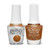 Gelish "Honey'd Up" Duo, Includes Gel Polish + Lacquer, Amber Metallic - 15 mL | .5 fl oz