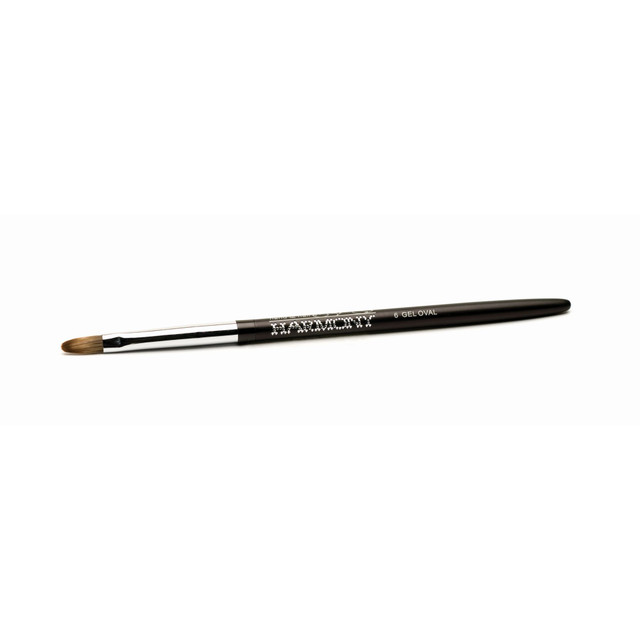 Gelish #6 Gel Oval Brush - 01382