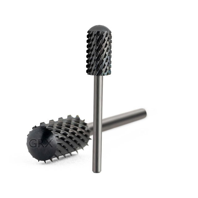 Gelish Go File Bit - 3/32'' Super 2x Coarse Smooth Round Top Large Barrel