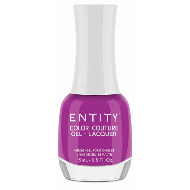Entity Extended Wear Hybrid Gel-Lacquer "Make Color Not War" - Bright Fuchsia Creme