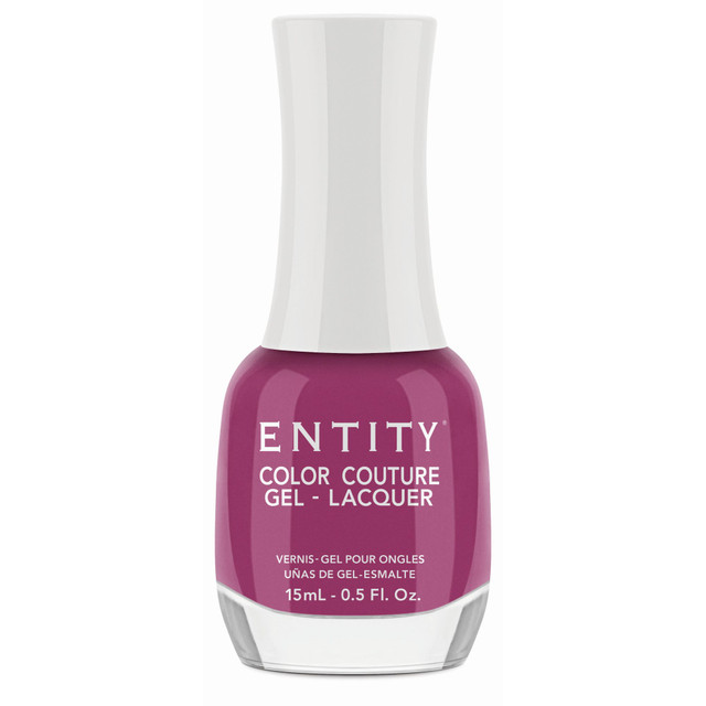 Entity Extended Wear Hybrid Gel-Lacquer "Rosy & Riveting" - Berry Pink Creme