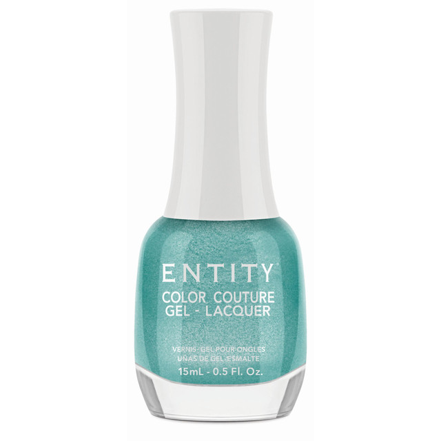 Entity Extended Wear Hybrid Gel-Lacquer "Jewel Tones" - Teal Shimmer