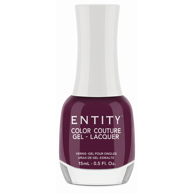 Entity Extended Wear Hybrid Gel-Lacquer "Look D'jour" - Bright Plum Creme