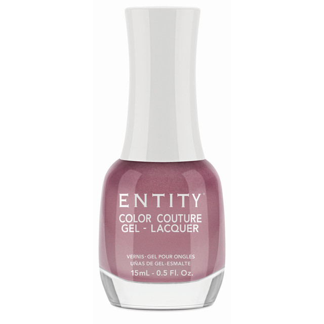 Entity Extended Wear Hybrid Gel-Lacquer "Couture'd" - Copper/Pink Frost