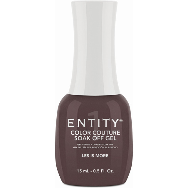 Entity One Color Couture Gel Polish "Les Is More" - Brown Creme