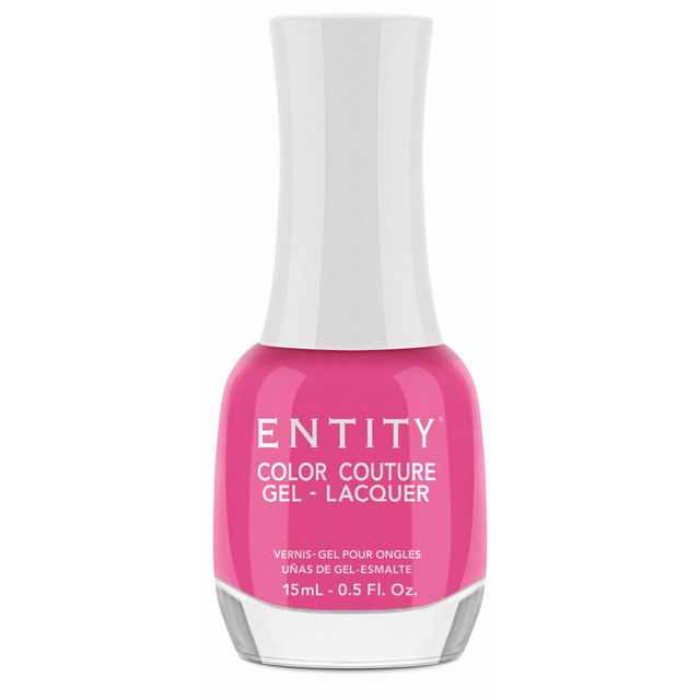 Entity Extended Wear Hybrid Gel-Lacquer "The Bright Stuff" - Bubblegum Pink Creme