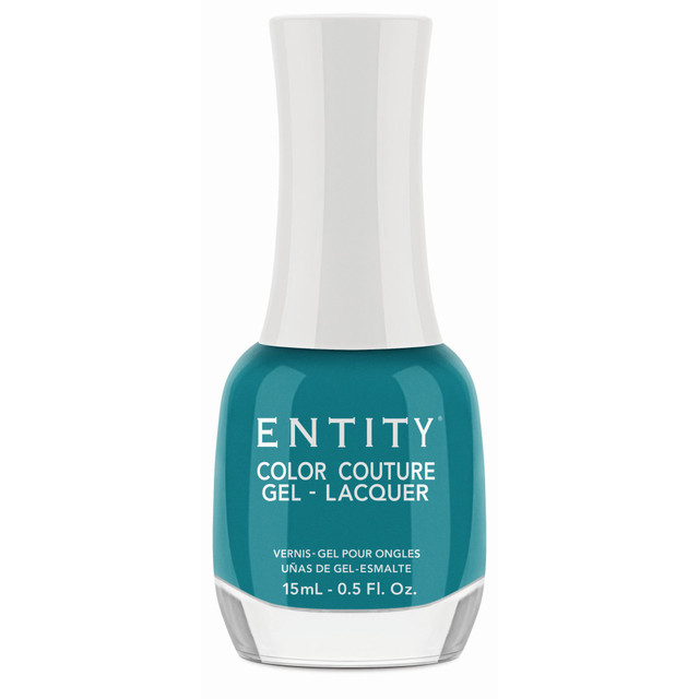 Entity Extended Wear Hybrid Gel-Lacquer "Wardrobe Wows" - Teal Creme
