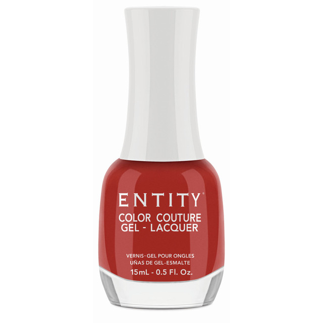 Entity Extended Wear Hybrid Gel-Lacquer "Spicy Swimsuit" - Red Creme