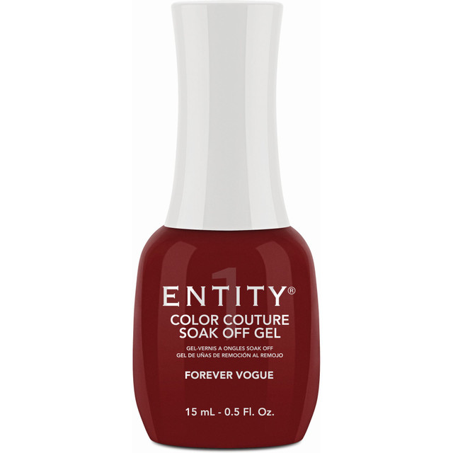Entity One Color Couture Gel Polish "Forever Vogue" - Maroon Creme