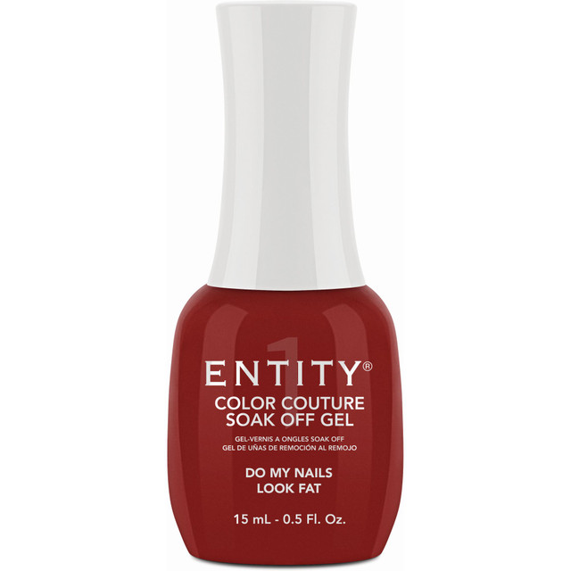 Entity One Color Couture Gel Polish "Do My Nails Look Fat" - Hot Red Creme