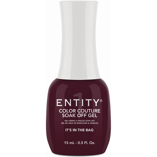 Entity One Color Couture Gel Polish "It's In The Bag" - Sangria Creme