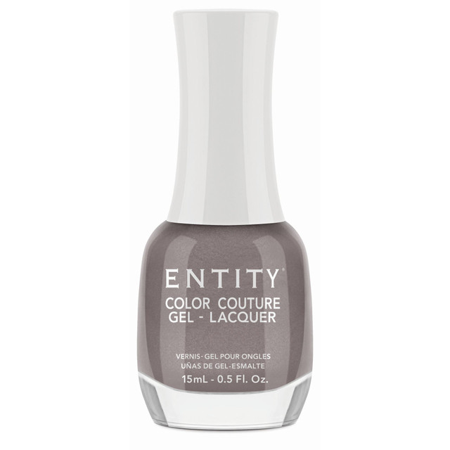 Entity Extended Wear Hybrid Gel-Lacquer "Fashion Forward" - Grey Shimmer