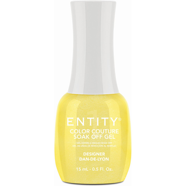 Entity One Color Couture Gel Polish "Designer Dan-De-Lyon" - Yellow Shimmer