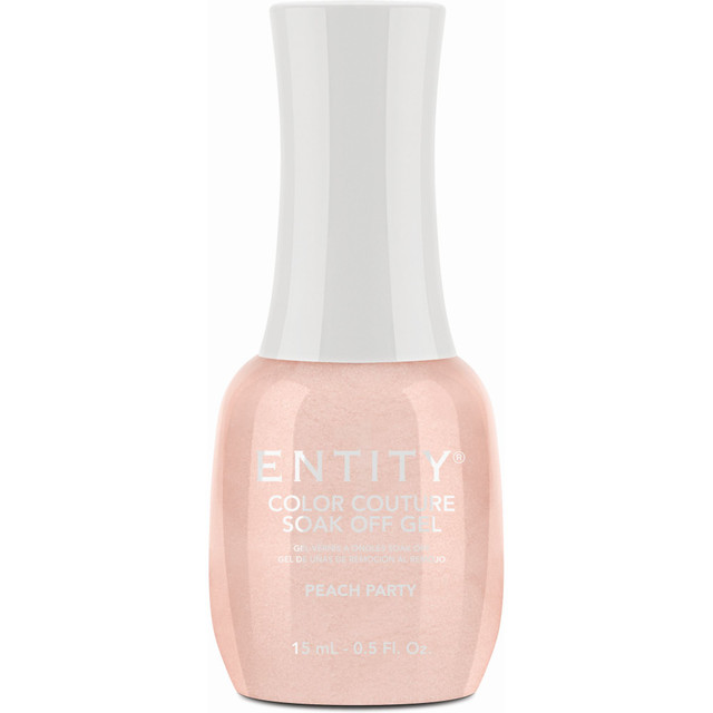 Entity One Color Couture Gel Polish "Peach Party" - Peach Shimmer