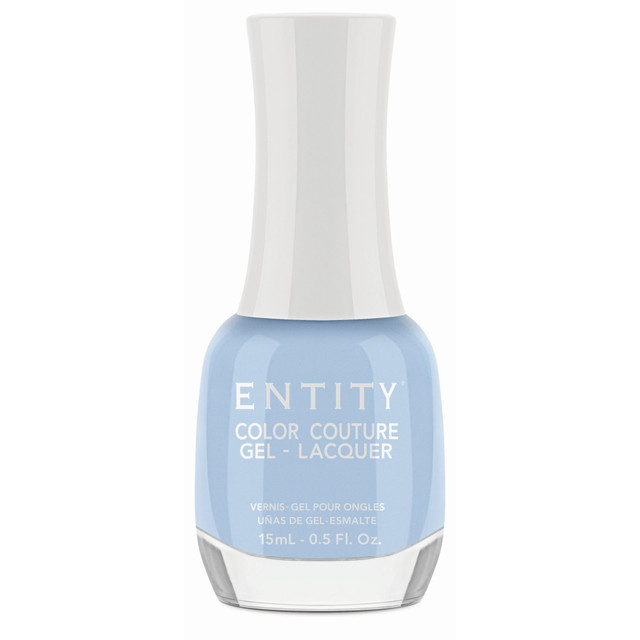 Entity Extended Wear Hybrid Gel-Lacquer "Jean Queen" - Baby Blue Creme