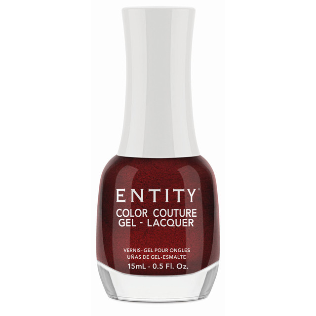 Entity Extended Wear Hybrid Gel-Lacquer "Pin Up Girl" - Deep Red Pearl