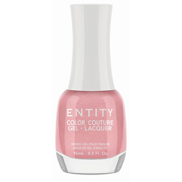 Entity Extended Wear Hybrid Gel-Lacquer "Blushing Bloomers" - Light Pink Shimmer