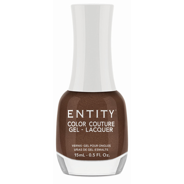 Entity Extended Wear Hybrid Gel-Lacquer "Paparazzi Jungle" - Brown Shimmer