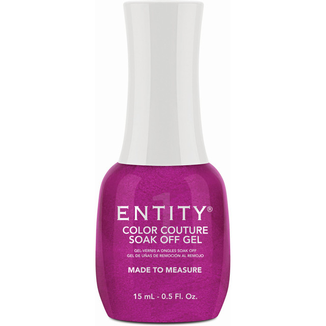 Entity One Color Couture Gel Polish "Made To Measure" - Bright Fuchsia Shimmer