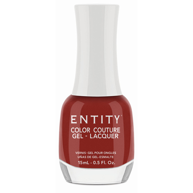Entity Extended Wear Hybrid Gel-Lacquer "Sole Sensation" - Medium Red Creme