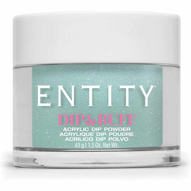 Entity Dip & Buff, "Camera Shy", Powder Blue Shimmer , 43 g | 1.5 Oz. - 5301562