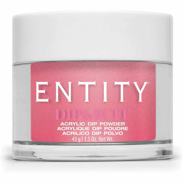 Entity Dip & Buff, "Modelesque", Medium Pink Shimmer , 43 g | 1.5 Oz. - 5301253
