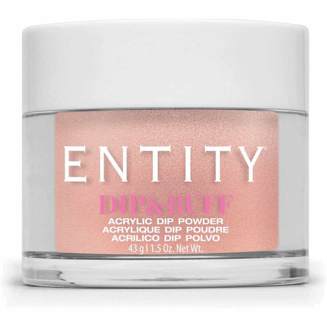 Entity Dip & Buff, "Peach Party", Peach Shimmer , 43 g | 1.5 Oz. - 5301556