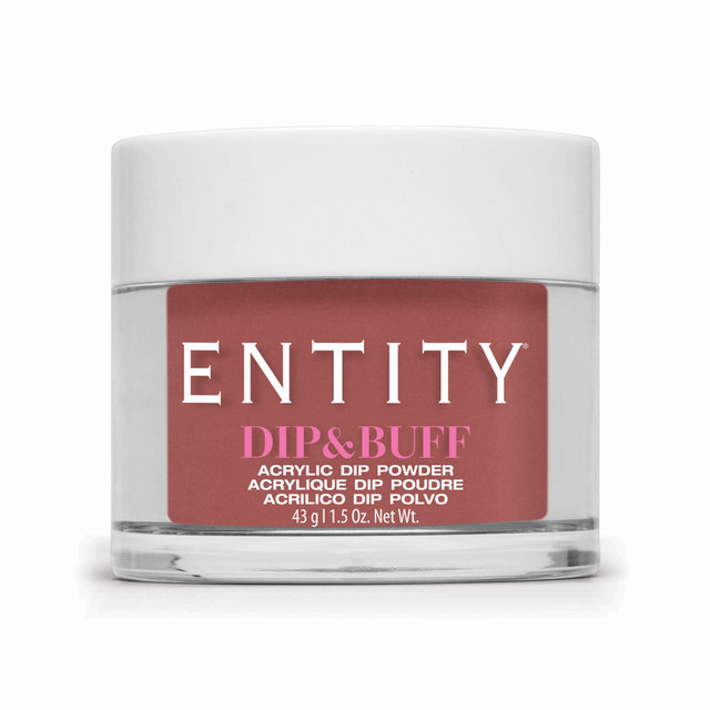 Entity Dip & Buff, "Classy Not Brassy", Dark Mauve Creme , 43 g | 1.5 Oz. - 5301530