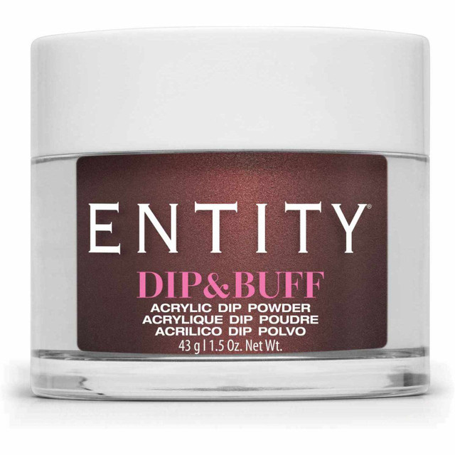 Entity Dip & Buff, "Handbag Haven", Chocolate Brown Shimmer , 43 g | 1.5 Oz. - 5301870